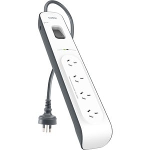 Belkin 4-Outlets Surge Suppressor/Protector - 4 x AC Power - 525 J - 2 m - External