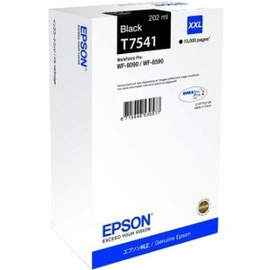 Epson DURABrite T7541 Original Inkjet Ink Cartridge - Black - 1 Pack - 10000 Pages