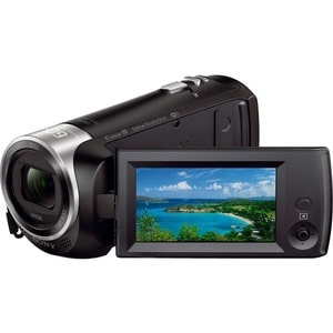 Sony Handycam CX440 Digital Camcorder - 2.7" LCD Screen - 1/5.8" Exmor R CMOS - Full HD - Black - 16:9 - 2.3 Megapixel Ima