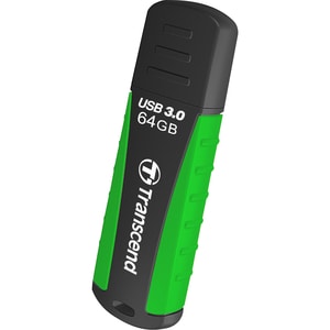 Transcend JetFlash 810 64 GB USB 3.0 Flash-Laufwerk - Schwarz, Grün