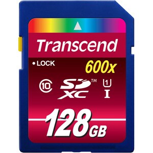Transcend Ultimate 128 GB Class 10/UHS-I SDXC - 600x Speichergeschwindigkeit