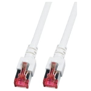 M-CAB 50 cm Kategorie 6 Netzwerkkabel für Netzwerkgerät - Zweiter Anschluss: 1 x RJ-45 Network - Male - Patchkabel - Weiß