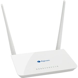 Modem/Router wireless Digicom RAW304G-T07 - Wi-Fi 4 - IEEE 802.11n - ADSL2+ - 2,40 GHz ISM band - 2 x Antenna(2 x Esterno)