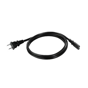 Zebra 50-16000-182R Standard Power Cord - 1.80 m - For Cradle - 110 V AC