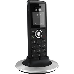 Snom M25 Handset - Schwarz - Schnurlos - DECT - 50 Phone Book/Directory Memory - Headset-Anschluss - 7 Stunde(n) Battery T