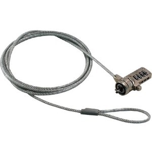 Câble de verrouillage MCL Pour Ordinateur Portable - 1,80 m - 4-chiffres - Fermeture à combinaison - Acier - Pour Ordinate