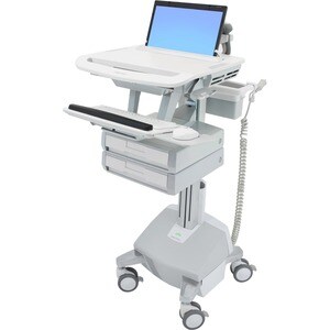 Ergotron StyleView SV44 Height Adjustable Notebook Stand - Up to 43.9 cm (17.3") Screen Support - 9.98 kg Load Capacity - 