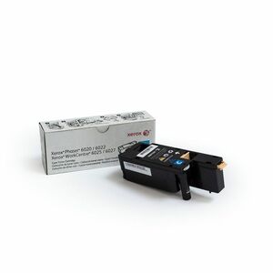 Xerox Genuine Phaser® 6020​/​6022, WorkCentre® 6025​/​6027 Cyan Standard capacity Toner Cartridge (1000 Pages) - 106R02756