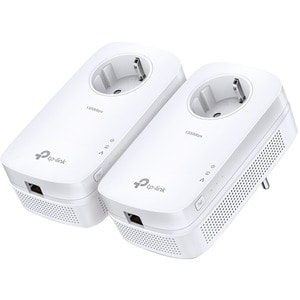 TP-Link TL-PA8010P KIT Powerline Netzwerkadapter - 2 - 1 x Netzwerk (RJ-45) - 1200 Mbit/s Stromleitung - 300 m Reichweite 