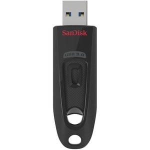 SanDisk Ultra 128 GB USB 3.0 Flash Drive - Black - 5 Year Warranty