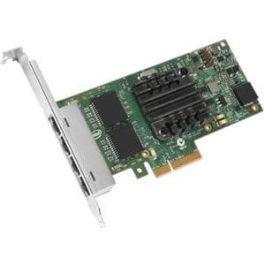 Dell i350 Gigabit Ethernet Card for Server - 10/100/1000Base-T - Plug-in Card - PCI Express 2.0 x4 - 4 Port(s) - 4 - Twist