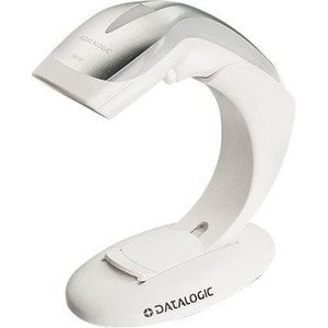 Datalogic Heron HD3130 Handheld Barcode Scanner Kit - Cable Connectivity - White - USB Cable Included - 270 scan/s - 1D - 