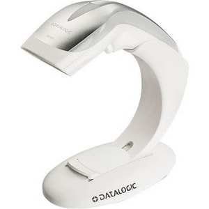 Datalogic Heron HD3130 Handheld Barcode Scanner - Cable Connectivity - White - 270 scan/s - 1D - CCD - USB