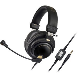 Audio-Technica ATH-PG1 Premium Gaming Headset - Stereo - Mini-phone (3.5mm) - Wired - 38 Ohm - 20 Hz - 20 kHz - Over-the-h