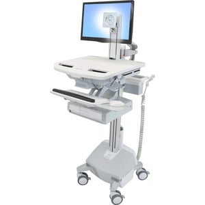Ergotron StyleView SV44 Height Adjustable Display Stand - Up to 55.9 cm (22") Screen Support - 14.97 kg Load Capacity - 12