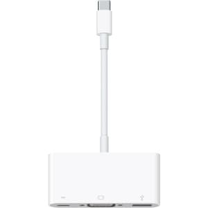 Apple USB-C VGA Multiport Adapter - USB/VGA Video/Data Transfer Cable for iPod, iPhone, iPad, MacBook, Projector, TV - Fir