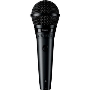 Shure PGA58-LC Wired Dynamic Microphone - 50 Hz to 16 kHz - Cardioid - Stand Mountable, Clip-on, Handheld - XLR