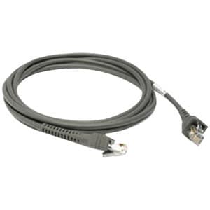Zebra Straight Synapse Adapter Cable - 7 ft Data Transfer Cable - Black