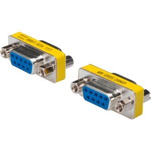 Assmann Data Transfer Adapter - 1 x 9-pin DB-9 RS-232 Serial Female - 1 x 9-pin DB-9 RS-232 Serial Female