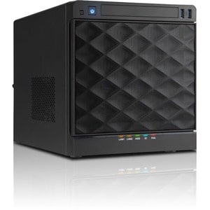 In Win IW-MS04-01 Server Case - Mini ITX Motherboard Supported - Mini-tower - Steel - 7 x Bay(s) - 0 - 1 x Fan(s) Supporte