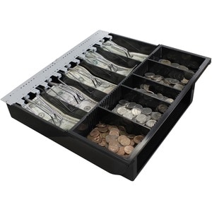 Adesso 16" POS Cash Drawer Tray - 5 Bill/5 Coin Compartment(s)