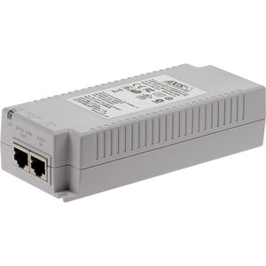 Injecteur POE AXIS T8134 - 110 V AC, 230 V AC Entrée - 55 V CC Sortie - 10/100/1000Base-T Port(s) d'entrée - 10/100/1000Ba