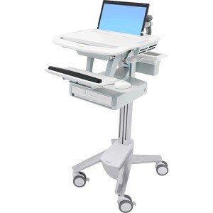 Ergotron StyleView SV43 Höhenverstellbar Notebook-Ständer - Bildschirmgröße: Bis zu 43,9 cm (17,3 Zoll) - 9,07 kg Tragfähi