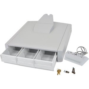 Ergotron Schublade - Grau, Weiß