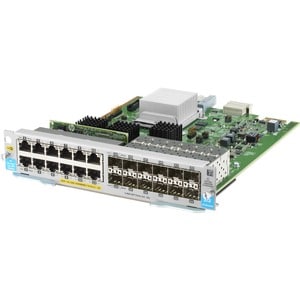 HPE 12-port 10/100/1000BASE-T PoE+ / 12-port 1GbE SFP MACsec v3 zl2 Module - For Data Networking, Optical Network - 12 x R