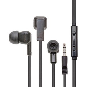 Califone Earbuds With Mic And To Go Plug - Stereo - Mini-phone (3.5mm) - Wired - 16 Ohm - 12 Hz - 22 kHz - Earbud - Binaur