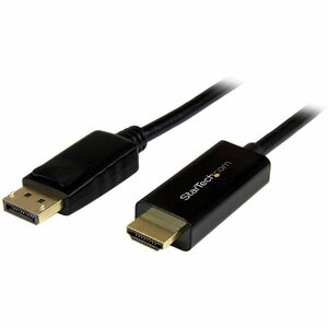 StarTech.com Cable 2m DisplayPort a HDMI 4K 30Hz - Cable Adaptador Pasivo DisplayPort a HDMI - Cable Conversor DP 1.2 a HD