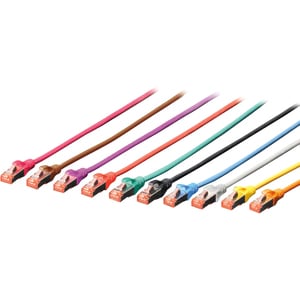 Assmann 50 cm Kategorie 6 Netzwerkkabel für Netzwerkgerät - Zweiter Anschluss: 1 x RJ-45 Network - Male - Patchkabel - Abs