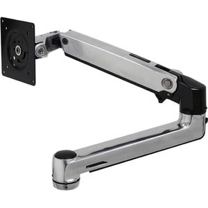 Ergotron Mounting Arm for Flat Panel Display, Notebook - Silver - Height Adjustable - 2 Display(s) Supported - 32" Screen 