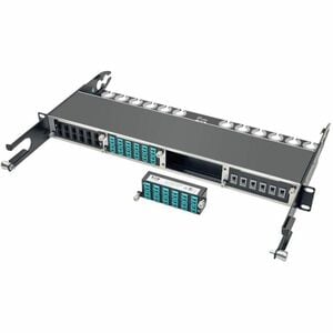 Eaton Tripp Lite Series 10GbE Pass-Through Cassette - (x12) LC Duplex - 12 LC Duplex Connection