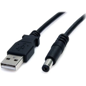StarTech.com 3 ft USB to Type M Barrel 5V DC Power Cable - Charge your 5V DC devices using your computer USB port - usb to