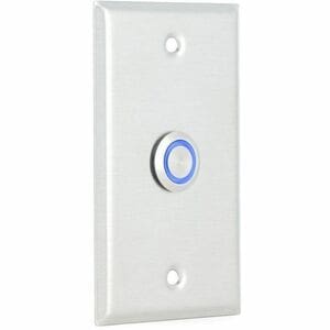 Algo 1203 Call Switch - Single Gang - Stainless Steel - For Emergency