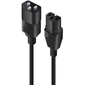 ALOGIC 1m IEC C14 to IEC C15 High Temperature - Male to Female