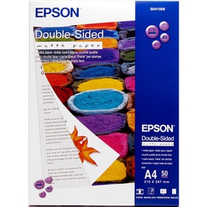 Matte Paper Epson C13S041569 Ad inchiostro - A4 - 210,06 mm x 296,93 mm - 178 g/m² Grammage - Opaca - 50 Foglio