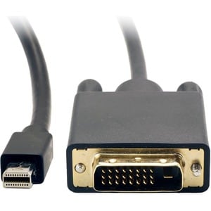 VisionTek mini DisplayPort to SL DVI 1.8M Active Cable (M/M) - Mini DisplayPort to SL DVI-D Active Cable - mDP to DVI Cabl