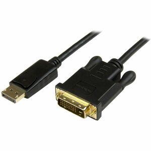 StarTech.com DisplayPort to DVI Converter Cable - DP to DVI Adapter - 3ft - 1920x1200 - Cable for Video Device, Monitor, P