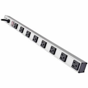 Eaton Tripp Lite Series 8-Outlet Vertical Power Strip, 120V, 15A, 10 ft. (3.05 m) Cord, 5-15P, 24 in. - NEMA 5-15P - 8 x N