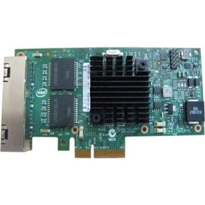 Carte Gigabit Ethernet pour Server - Dell I350 QP - 10/100/1000Base-T - Carte Enfichable - PCI Express - 4 Port(s) - 4 - P