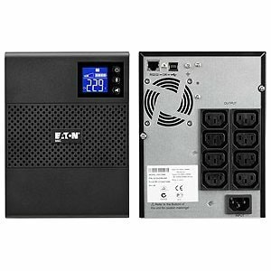Eaton 5SC1500I Line-interactive UPS  con señal sinusoidal - 1500 VA/1050 WTower - 5 Minute - 230 V AC - 8 x IEC 60320 C13 