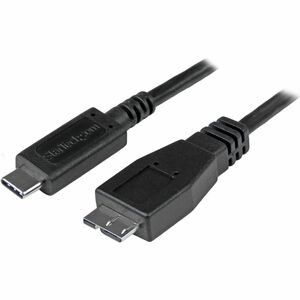 StarTech.com USB C to Micro USB Cable - 3 ft / 1m - USB 3.1 Cable - 10Gbps - Micro USB Cord - USB Type C to Micro USB Cabl