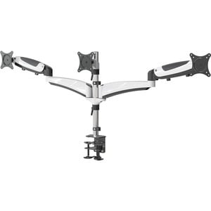 Amer Mounts Triple Monitor Mount with Articulating Arms - HYDRA 3 arm articulating monitor mount with desk clamp