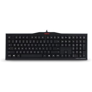 Clavier CHERRY G84-5200 - Câble Connectivité - USB Interface - Anglais (US) - Noir - Ordinateur - PC, Mac, Unix