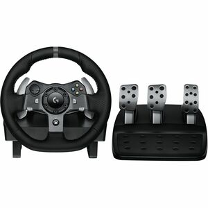 Logitech G920 Driving Force Racing Wheel For Xbox One And PC - Cable - USB - Xbox One, PC - Black