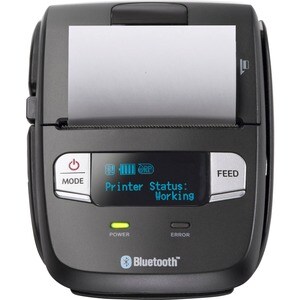 Star Micronics SM-L200 Direct Thermal Printer - Monochrome - Portable - Label/Receipt Print - USB - Bluetooth - Black - 48