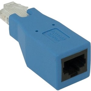 CradlePoint Rollover Adapter for RJ45 Ethernet Cable M/F - 1 x RJ-45 Network Male - 1 x RJ-45 Network Female - Blue
