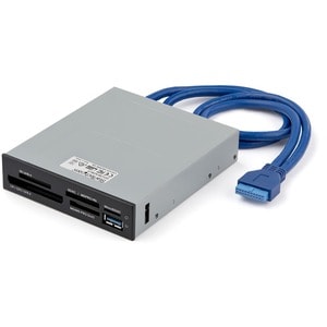 StarTech.com USB 3.0 Internal Multi-Card Reader with UHS-II Support - SD/Micro SD/MS/CF Memory Card Reader - Turn a 3.5" i